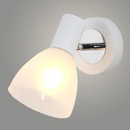 Бра 74530/1W CR+WT хром/белый 1x40W E14 h170, 24